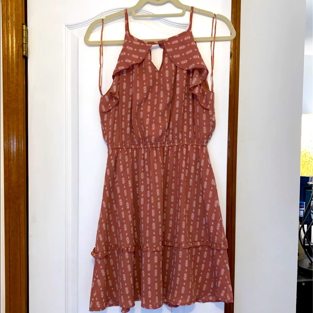 francescas dusty rose dress- small NWT